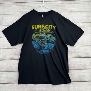 Surf City Blitz 2018 Offspring Social Distortion T-Shirt Adult XL Black Concert